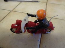 Minialuxe  MOTO de  course +  MOTARD EN  BON ETAT