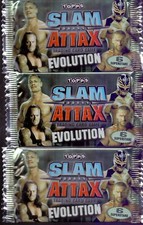 TOPPS 3  BOOSTERS SLAM ATTAX