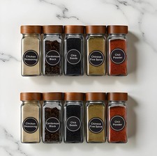 Pots à Épices en Verre avec