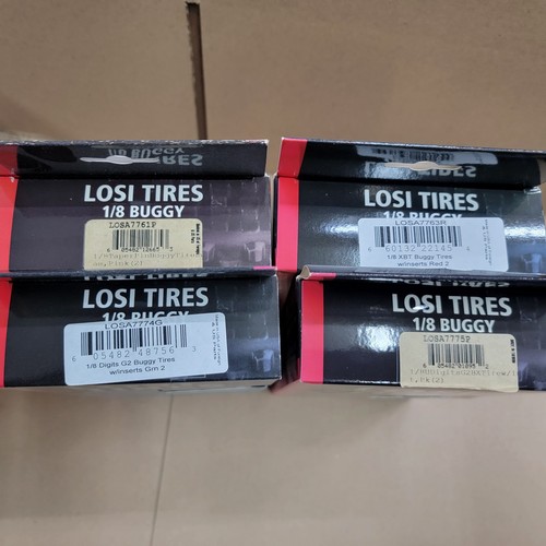 Lot losi buggy tires - 1/8,