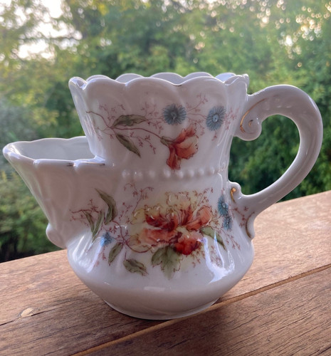 Tasse rasage porcelaine - tasse,