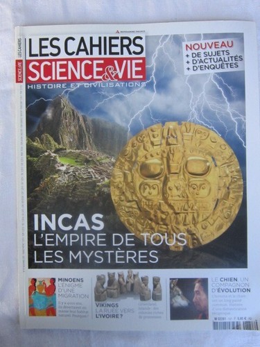 Les cahiers science - cahiers, science&vie