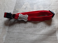 Collier rouge Vivog elegance tour de cou de 30 a 45 cm env