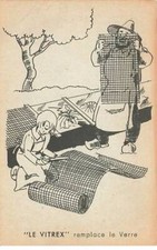 Publicité - Le Vitrex remplace le Verre - 55 ba Strasbourg Paris X