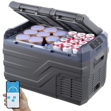 VEVOR Réfrigérateur Portable à Compression Mini Frigo 25 L Double Zone Voiture