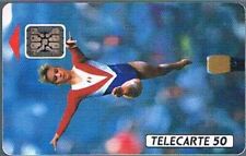 telecarte championnat du monde de gymnastique paris 1992 (poutre) 50