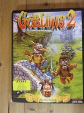 Jeu vintage Atari 1 / Gobliins 2 The Prince Buffoon / boîte complète /