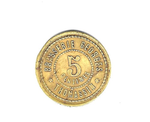Rare monnaie necessite 5 - necessite, de