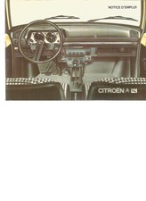 CITROEN LN - NOTICE D'EMPLOI