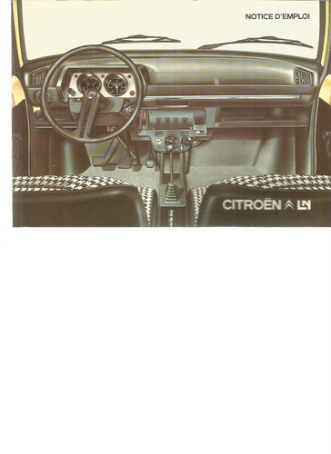 Citroen notice d emploi - ln,