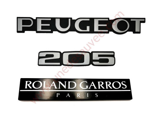 Logo peugeot 205 roland garros - 205,