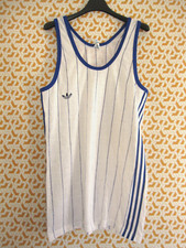 Maillot Club Marathon Athlétisme Basket 80'S Made in France Vintage OM Homme - M