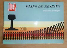 JOUEF Catalogue Plans de réseaux train HO Manuel pratique 1975