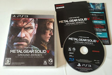 Metal Gear Solid 5 Ground Zeroes - PlayStation 3 PS3 - NTSC-J JAPAN - Complet