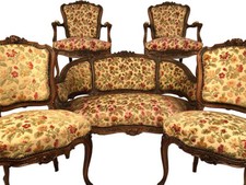 Salon de style rocaille en