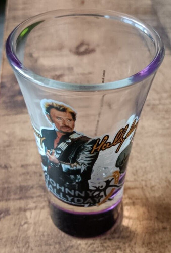 Johnny hallyday verre - johnny, -verre