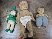 Lot De 3 Ancienne Peluche