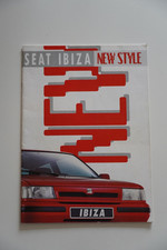 Catalogue brochure publicité Seat Ibiza SXi GLX CLX Special 900 1,2 1,5 1,7D FR