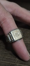 Bague Tank Or et Argent Art