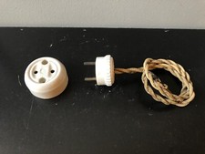 ANCIENNE PRISE ELECTRIQUE MALE