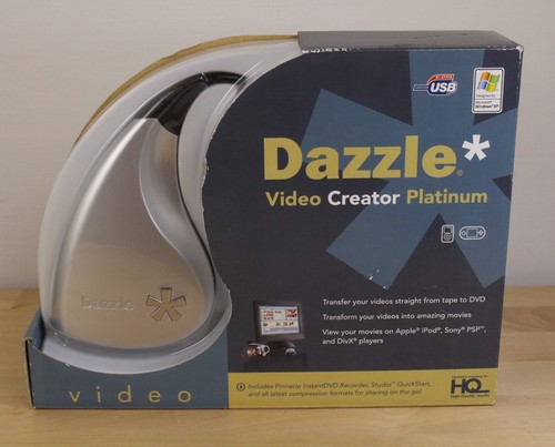New pinnacle dazzle - dazzle, video
