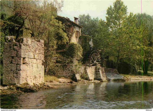 Carte postale moulin à - postale,