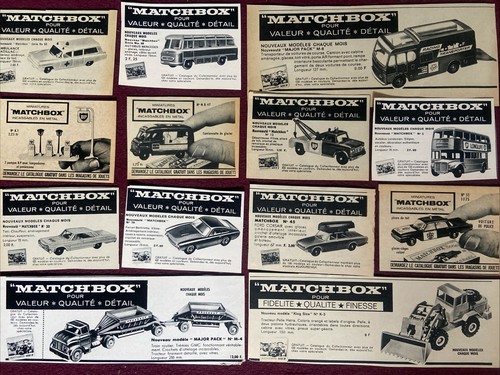 Jouet matchbox publicités - jouet,