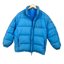 Vera piuma Mondialp doudoune T XL veste homme matelassée bleu à capuche puffer