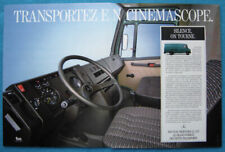 Publicité Papier - Véhicule Utilitaire Mercedes 609 D 3,5-7,5t De 1986