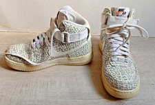 Nike Air Force One Collector 2018 Montante Blanche + phrase Just do it - T 38