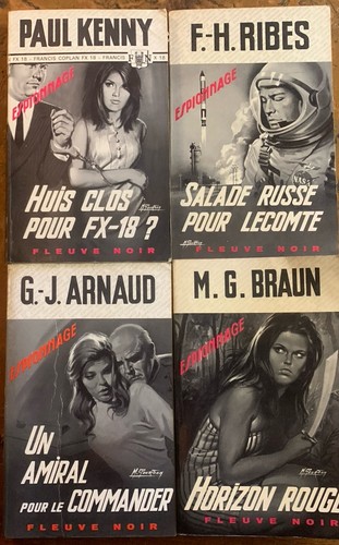 Lot romans d espionnage - de, d'espionnage