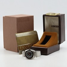 Montre Automatique Pour Homme Longines Ultrachron 14160229 7971 Cadran Noir