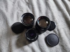 Objectif M42 Pentacon 29mm f2.8 ( Carl Zeiss ) + Osawa 135mm f2.8 + optiq Agfa 