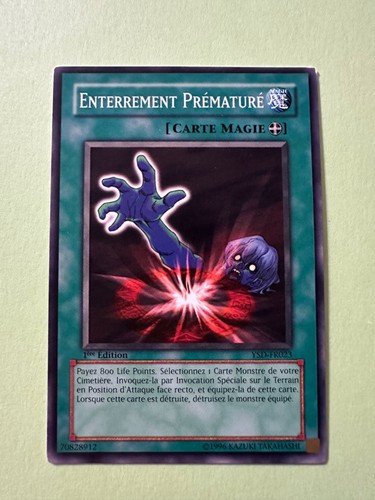 Carte oh enterrement - yu,