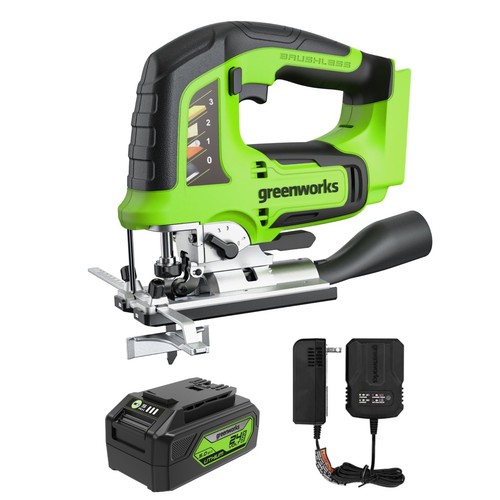 Greenworks 24v cordless - greenworks, jig