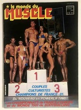 ►LE MONDE DU MUSCLE n°33 - 1981 - RABANAL  - BENFATTO - BODYBUILDING