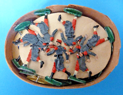 Plats étain zinnfiguren - d'étain,
