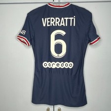 Maillot de Football PSG VERRATTI STOCK PRO 2021 2022 jordan messi Player Issue