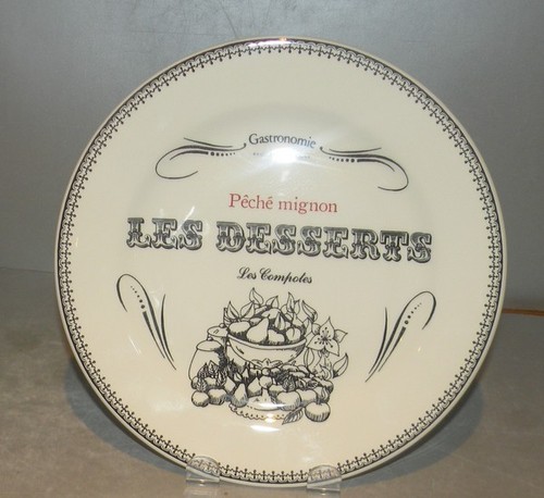 New dessert plate - plate,, les