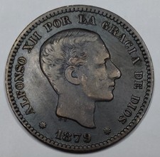 Belle Monnaie, 5 Centimos 1879
