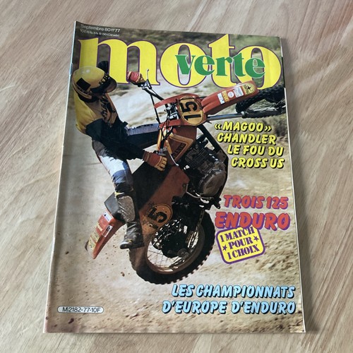 Moto verte 1980 - moto, n°