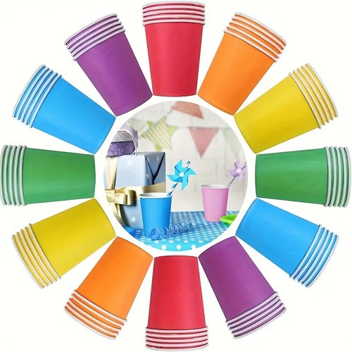 256ml papier fête - 256ml, tasses