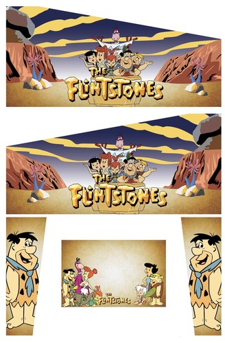 Stickers the flintstones - the,