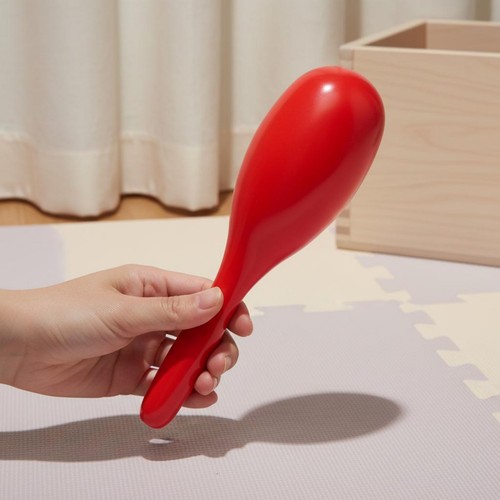 Pièces maracas rouges forme - maracas,