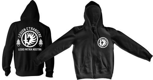 Legion etrangere zip jacket - legion,
