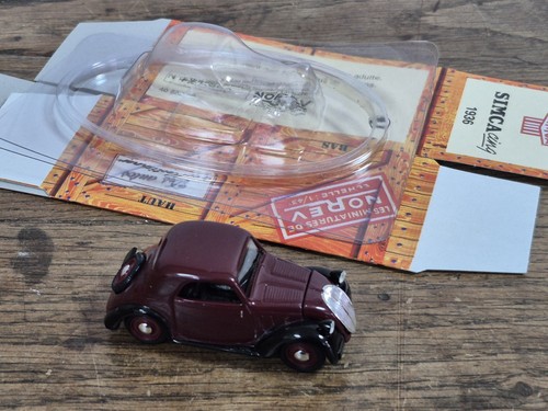 Voiture miniature simca cinq - miniature, 5