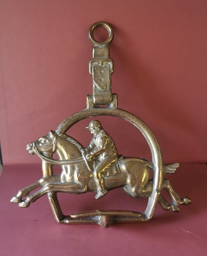 Patère vintage laiton - patère, en