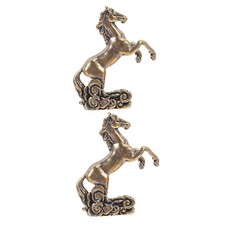  2 Pcs Cheval Figurine En