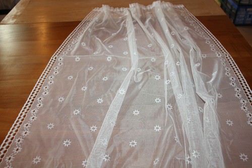 Paire rideaux 16 blanc - n°16,