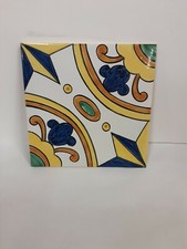 Carreau Carrelage Desvres Ancien Déco 13cm Tiles Azulejos Déco 13cm 